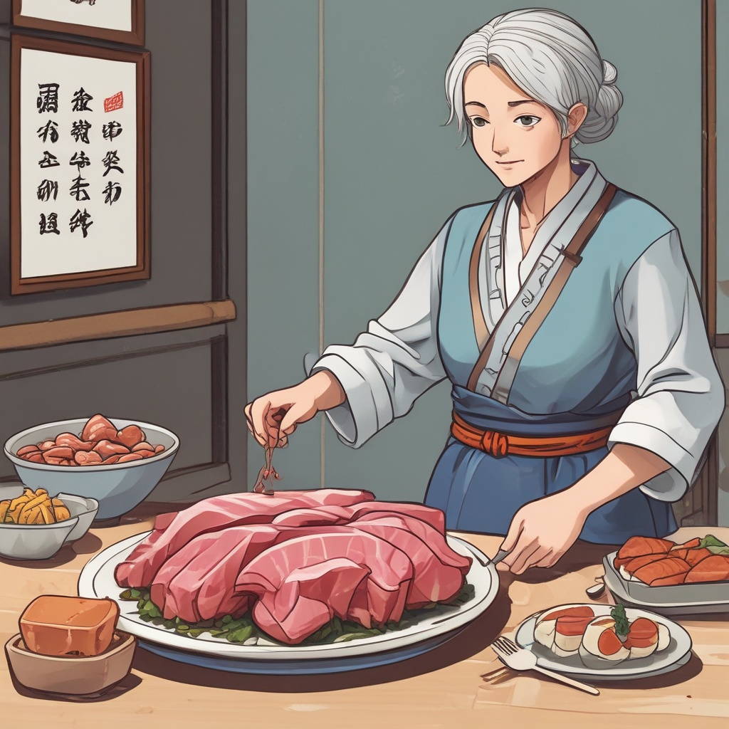 ジューシーな牛肉